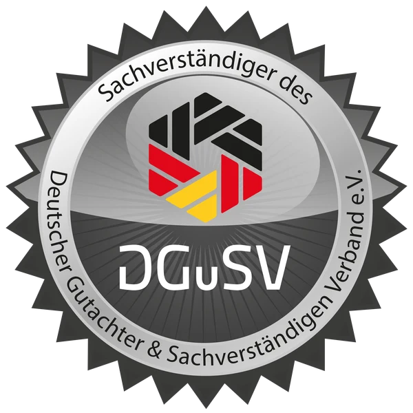 DGuSV Siegel – Sachverständiger des Deutscher Gutachter & Sachverständigen Verband e.V.