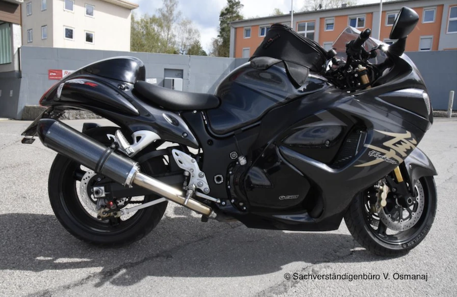 Motorrad Gesamtansicht – Kfz-Gutachten Sachverständiger